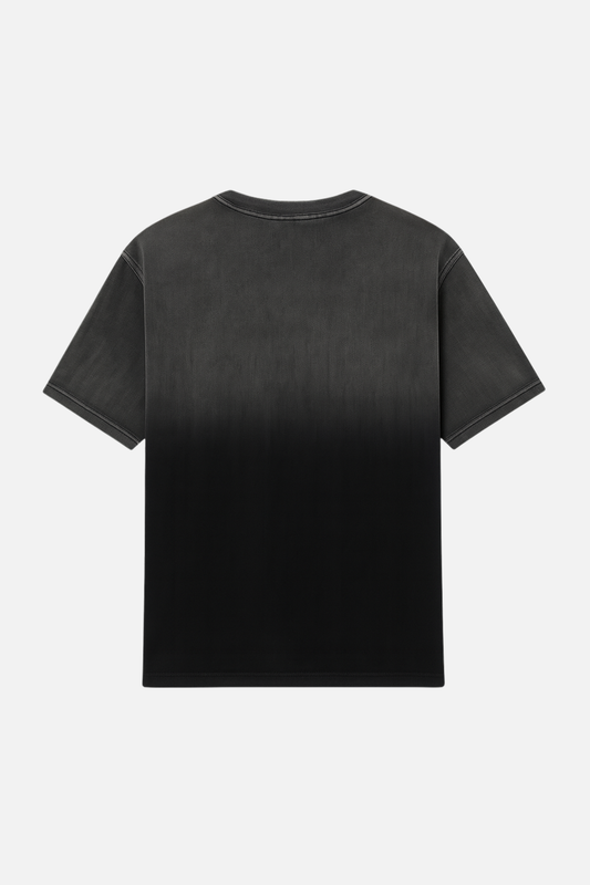 OBSIDIAN FADE BLACK TEE