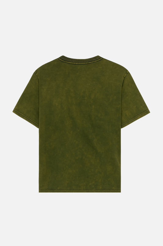 RETRO OLIVE FADE TEE