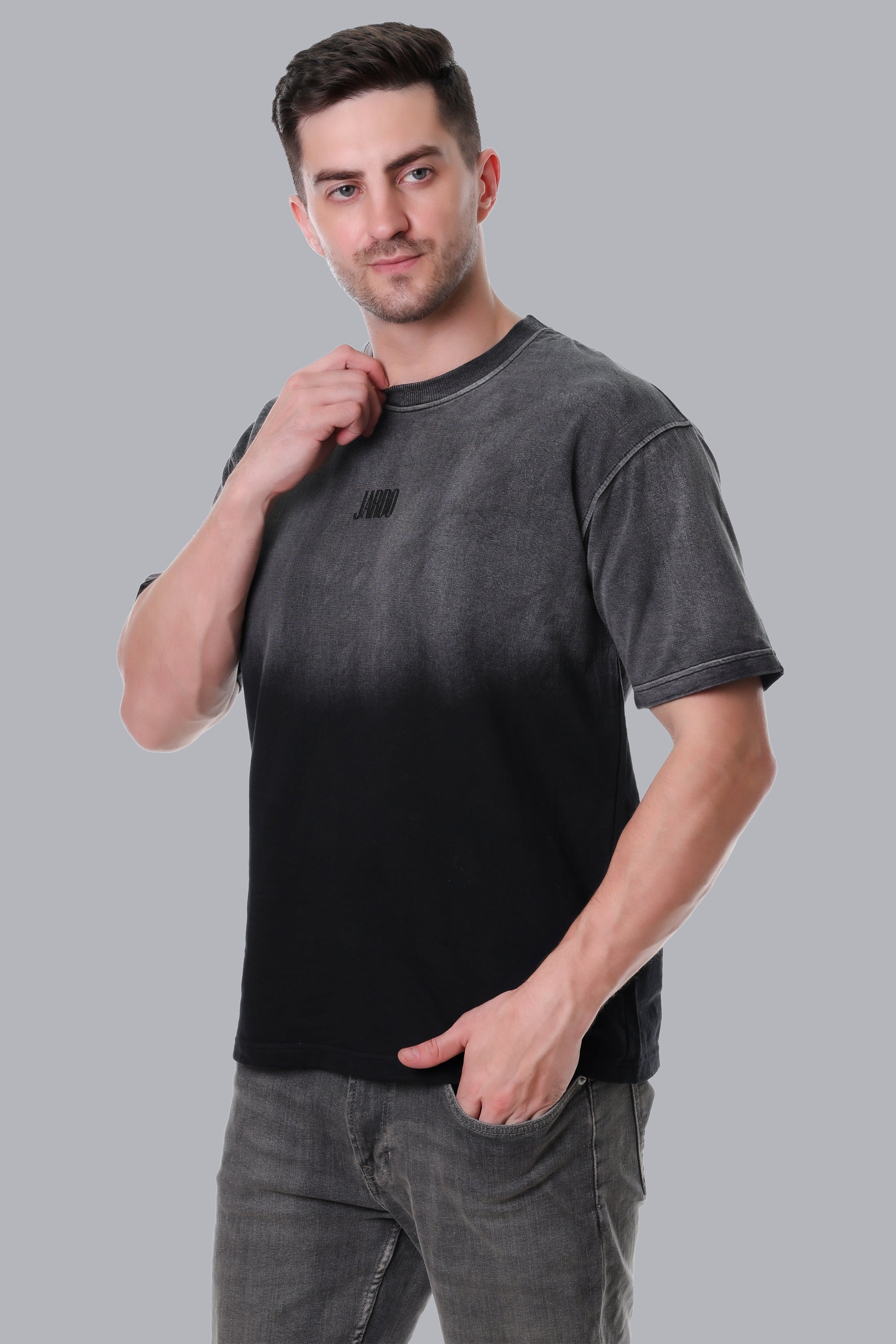 OBSIDIAN FADE BLACK T - SHIRT - Jardo