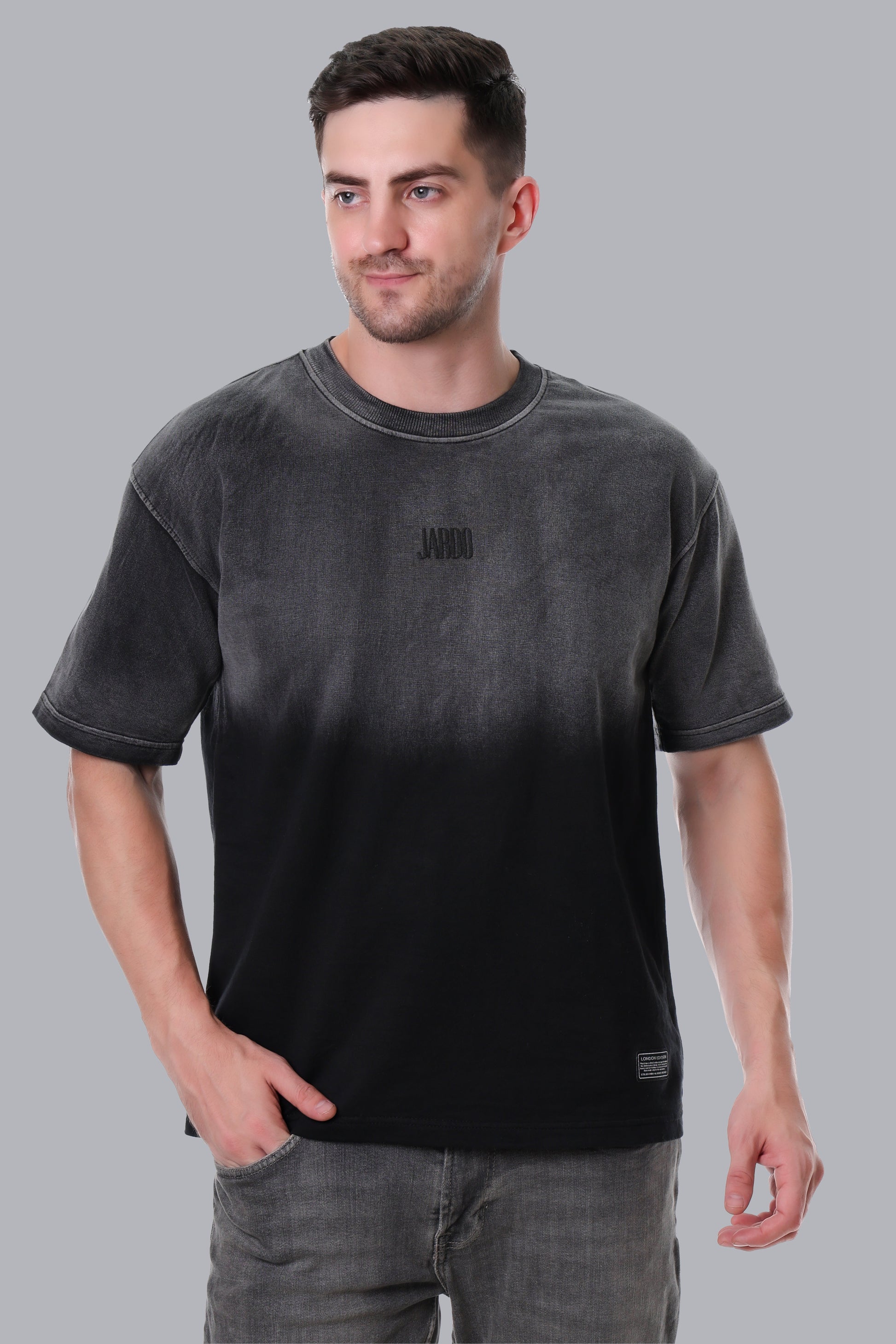 OBSIDIAN FADE BLACK T - SHIRT - Jardo
